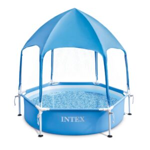 استخر فریمی پیش ساخته سایبان دار اینتکس کد 28209 - اورجینال